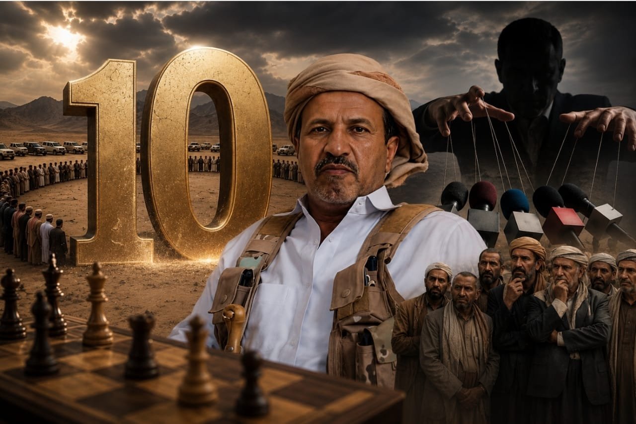 عشرة تصريحات متضاربة لابن فدغم.. كيف استنزفت مصداقيته وأضعفت موقفه أمام القبائل وأثارت الشكوك حول أهداف مطارح الريان؟.. من يصنع السياسة الإعلامية لشيخ النكف؟